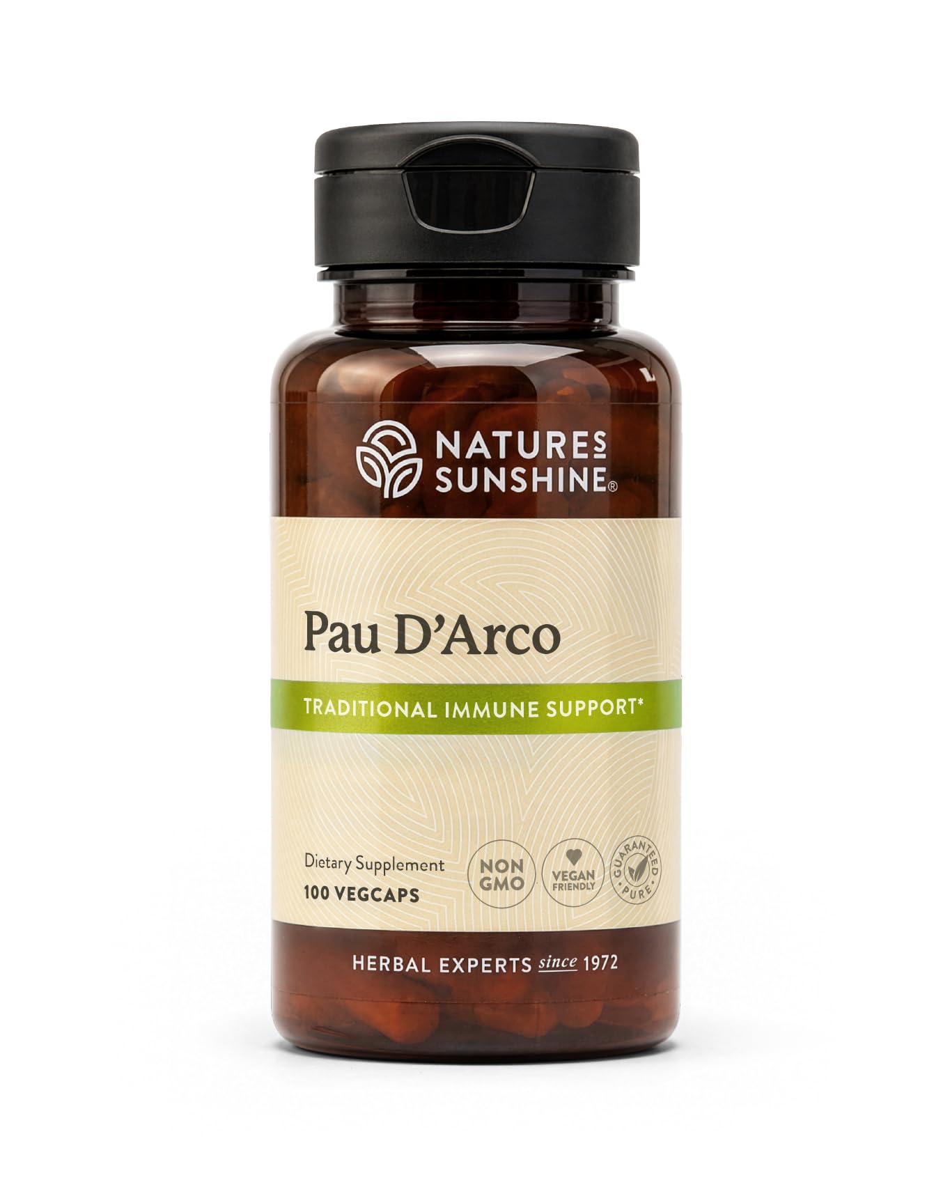 Amazon.com: Nature's Sunshine Pau D' Arco, 100 Capsules | Supports